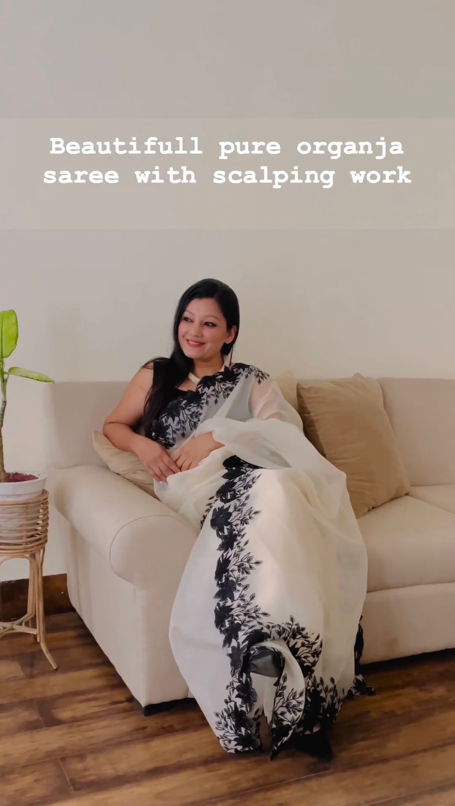 Scalping work Saree VT1029