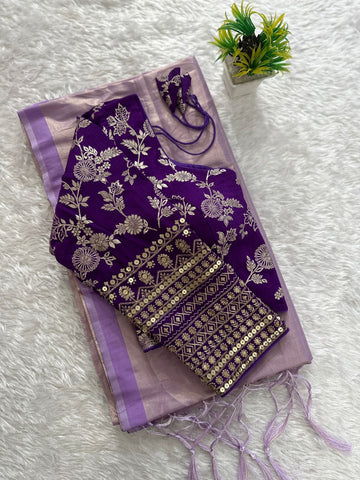 Soft Tissue Silk Devshree Saree VT1038