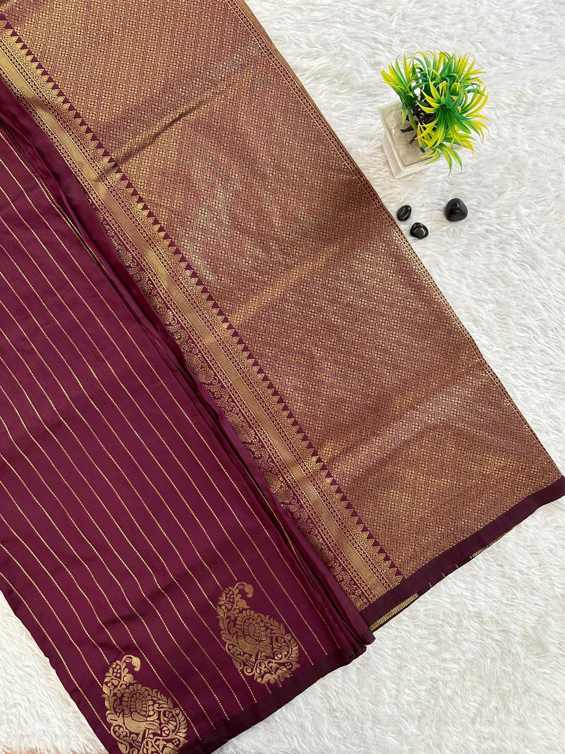 Denier Zari Kanjivaram Silk VT1047